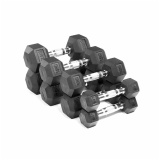 Black Hex Hexagonal Dumbbell THJ-LJ01, 131438